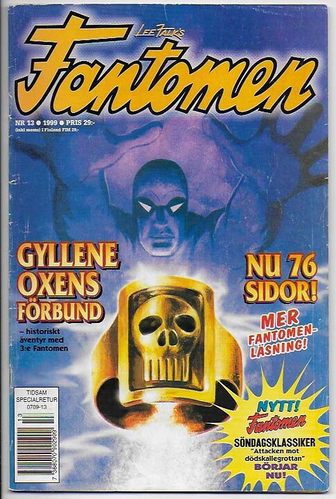 Fantomen 1999 Nr 13 VG