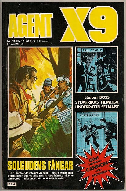 Agent X9 1977 Nr 7 VG