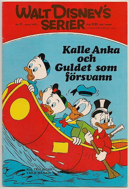 Walt Disney's Serier 1973 Nr 3 FN-