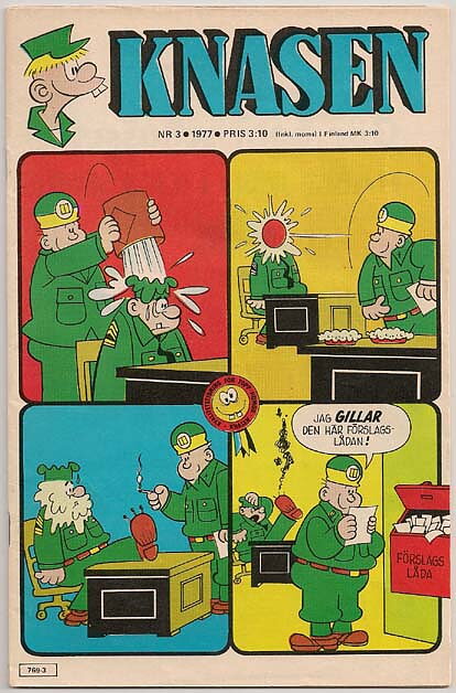 Knasen 1977 Nr 3 VG