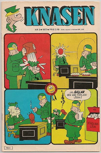 Knasen 1977 Nr 3 VG