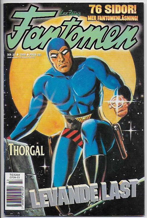 Fantomen 1999 Nr 23 VG/FN Ifyllt Korsord