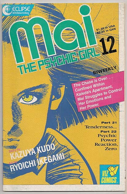 Mai, The Psychic Girl # 12 VF-NM