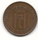 Norge 5 öre 1928 1
