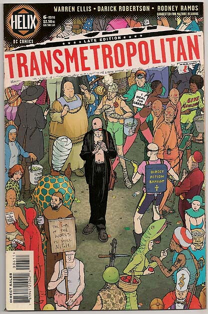 Transmetropolitan # 6 VF-NM