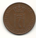 Norge 5 öre 1941 god 1