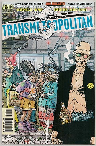 Transmetropolitan # 23 VF-NM