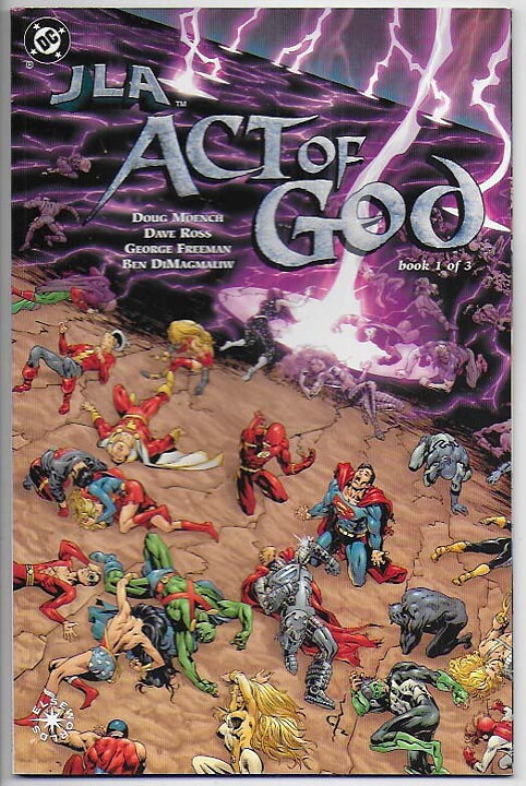JLA: Act of God Set Book 1-3 VF/NM