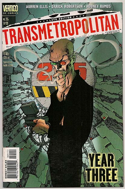 Transmetropolitan # 25 VF-NM