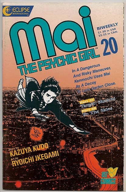 Mai, The Psychic Girl # 20 VF-NM