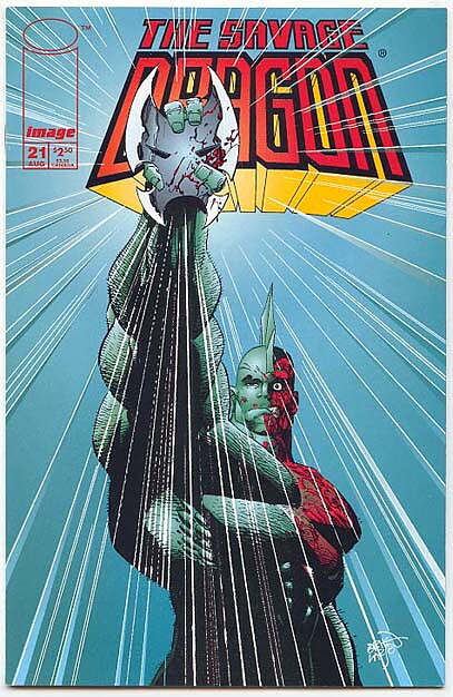 Savage Dragon # 21 VF-NM