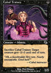 MTG Judgement - Cabal Trainee