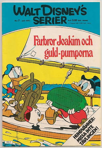 Walt Disney's Serier 1975 Nr 7 VG