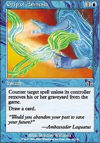 MTG Judgement - Grip of Amnesia