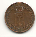 Norge 1 öre 1933 god 1