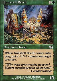MTG Judgement - Ironshell Beetle