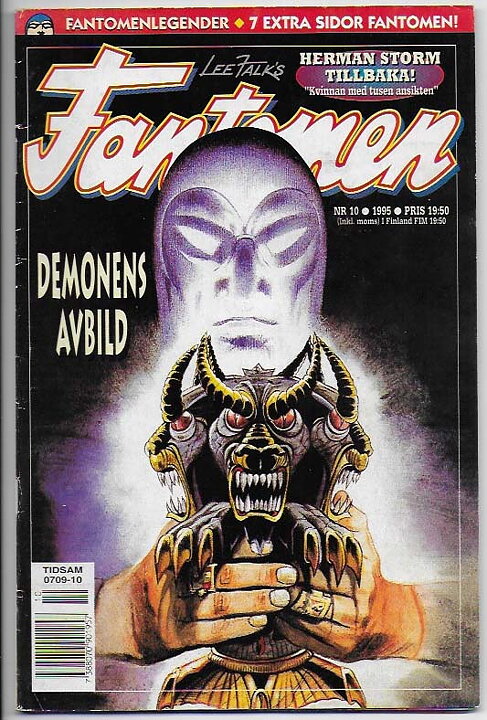 Fantomen 1995 Nr 10 VG/FN Pren-ex