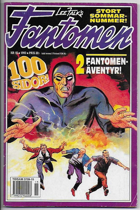 Fantomen 1993 Nr 15 VG