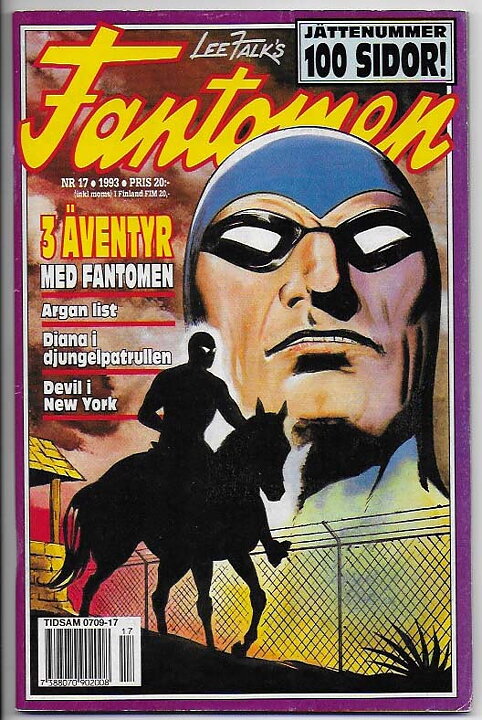 Fantomen 1993 Nr 17 VG/FN