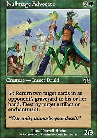 MTG Judgement - Nullmage Advocate