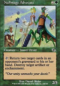 MTG Judgement - Nullmage Advocate