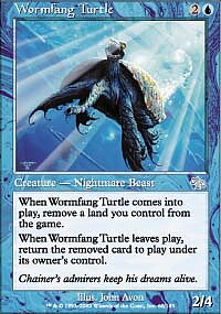 MTG Judgement - Wormfang Turtle