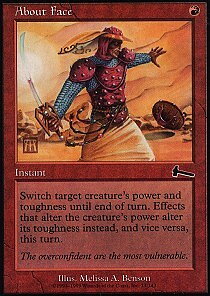 MTG Urza's Legacy - About Face