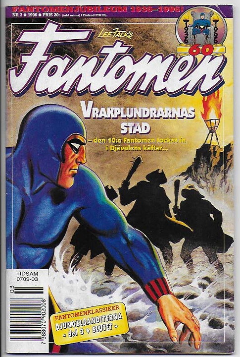 Fantomen 1996 Nr 3 VG/FN Pren-ex med Poster
