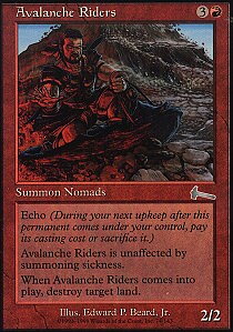 MTG Urza's Legacy - Avalanche Riders