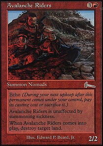 MTG Urza's Legacy - Avalanche Riders
