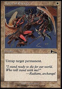 MTG Urza's Legacy - Burst of Energy