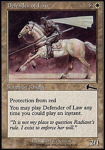 MTG Urza's Legacy - Defender of Law
