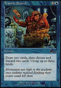 MTG Urza's Legacy - Frantic Search