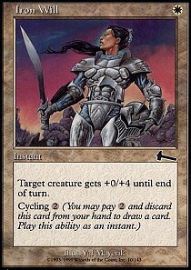 MTG Urza's Legacy - Iron Will