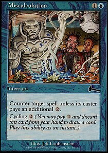 MTG Urza's Legacy - Miscalculation