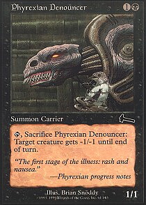 MTG Urza's Legacy - Phyrexian Denouncer