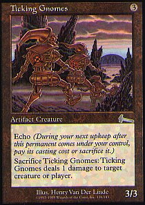 MTG Urza's Legacy - Ticking Gnomes