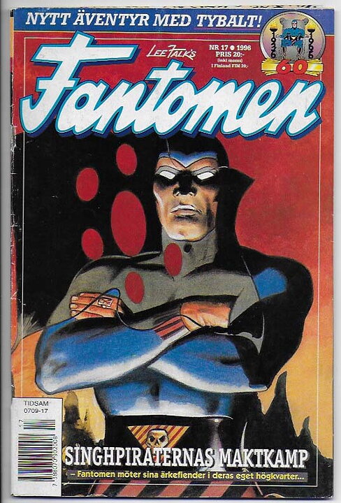 Fantomen 1996 Nr 17 VG Pren-ex