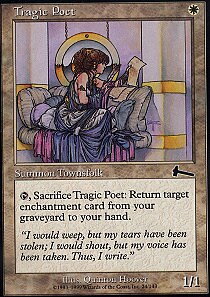 MTG Urza's Legacy - Tragic Poet