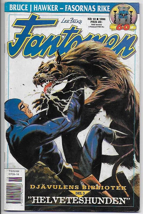 Fantomen 1996 Nr 18 VG