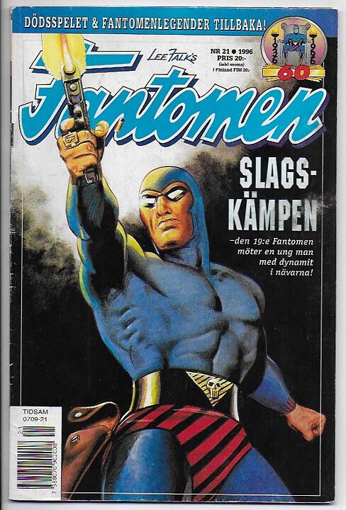 Fantomen 1996 Nr 21 VG