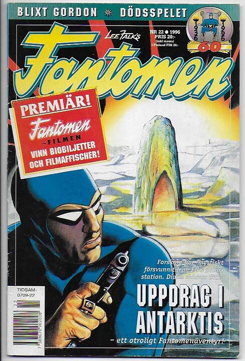 Fantomen 1996 Nr 22 VG