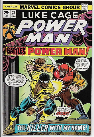 Power Man # 21 VG