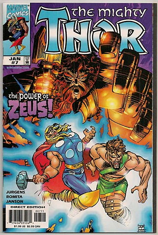 Thor Volume 2 # 7 VF-NM