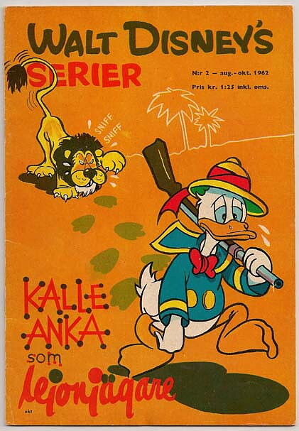 Walt Disney's Serier 1962 Nr 2 FN/VF