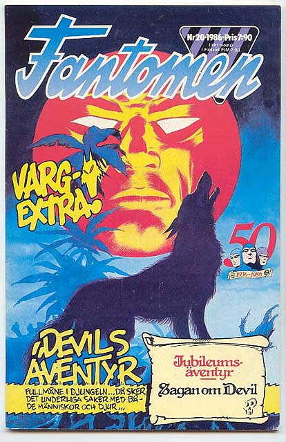 Fantomen 1986 Nr 20 FN+ Pren-ex