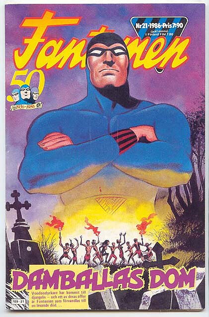 Fantomen 1986 Nr 21 VG/FN