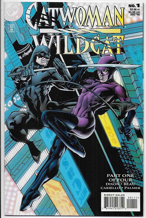 Catwoman/Wildcat Set # 1-4 VF/NM