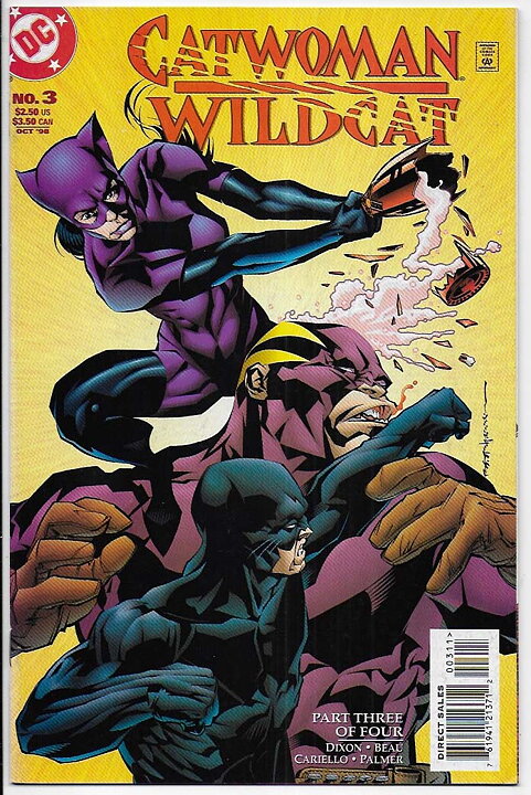 Catwoman/Wildcat Set # 1-4 VF/NM
