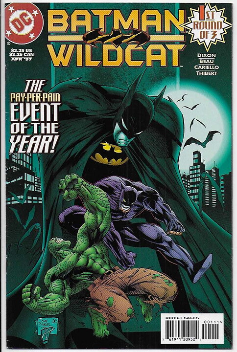 Batman/Wildcat Set # 1-3 VF/NM